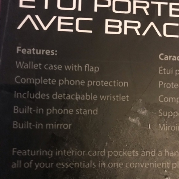 iPhone Wallet Case Pink New - Picture 4 of 4